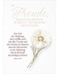 Faltkarte Freude