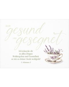 Faltkarte Gesundheit