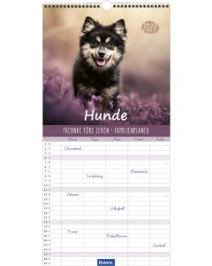 Hunde - Familienplaner 2026
