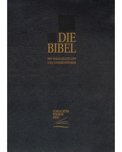 Die Bibel - Schlachter 2000 Standard Schwarz