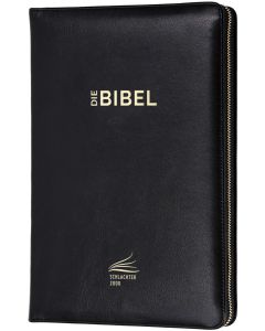 Die Bibel - Schlachter 2000 Standard Leder Reißverschluss