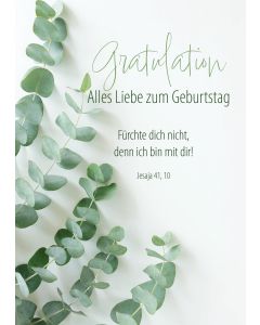 Faltkarte Gratulation - Alles Liebe zum Geburtstag 1 Ex