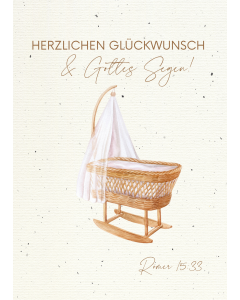 Postkarten Herzlichen Glückwunsch & Gottes Segen