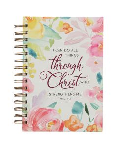 Notizbuch 'I can do all things through Christ who strengtens