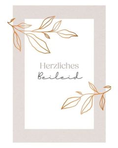 Herzliches Beileid