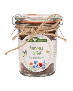 Sommerwiese / Weckglas