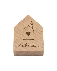 Magnetisches Holzhaus Zuhause