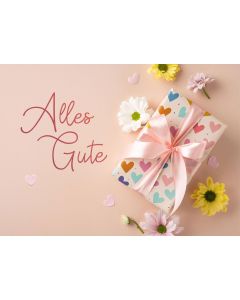 Postkarte Alles Gute