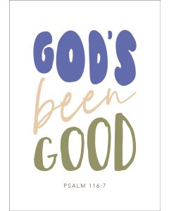 Postkarte God's been Good