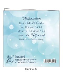 Faltkarte 'Ein gesegnetes Weihnachtsfest'