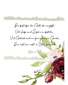 Postkarte 'Du bist aber der Gott der vergibt. Voll Liebe und